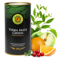 Yerba Mate Green FRUTAS 300g TUBA Premium