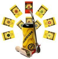 Zestaw do Auta 10x50g Yerba Mate Matero Driver Bombilla -50% TANIEJ!