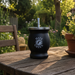 TermoMate Double Wall Heat Insulation black z logo 230 ml