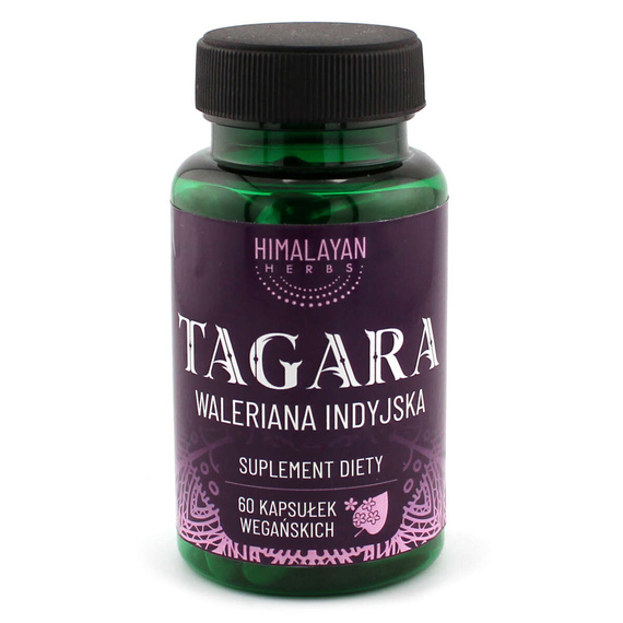 Tagara (waleriana indyjska) - Suplement diety 60 kaps.