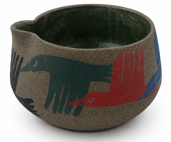 Zestaw Matcha Tea Set z ceramicznymi akcesoriami handmade w pudełku na prezent