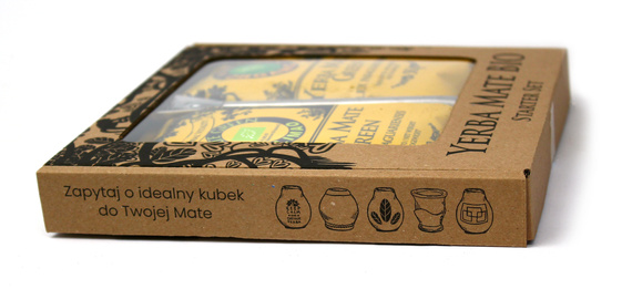 Zestaw Yerba Mate Bio Xperience Starter Set - kartonowe pudełko