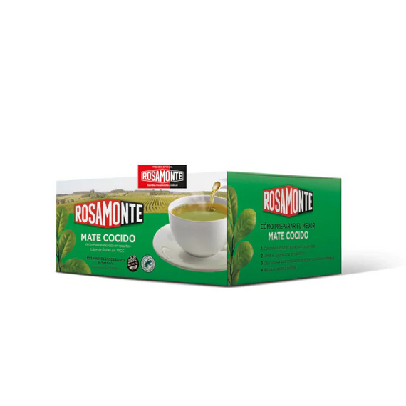WYPRZEDAŻ Yerba Mate Rosamonte Cocido 50 saszetek (50x3g)- brak folijki 