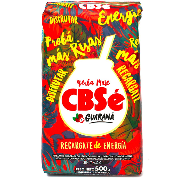 Zestaw Yerba Mate CBSe Energia Guarana Naranja Limon 3x500g 1,5kg