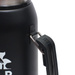 Duży Termos LARGOINOX Black Logo Inox 1,3l system nalewania