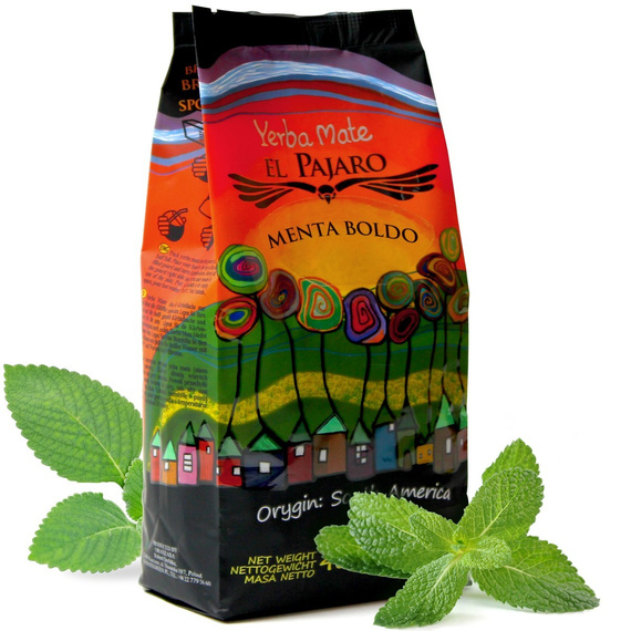 WYPRZEDAŻ Yerba Mate El Pajaro Menta Boldo 400g - ostatnie sztuki