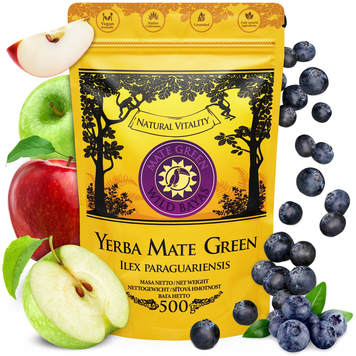Yerba Mate Green Wild Bayas, 0 kg