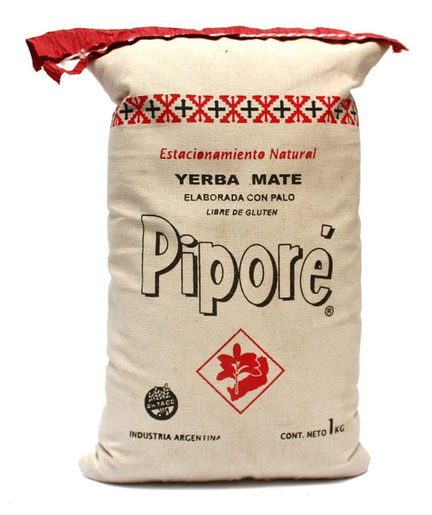 Yerba Mate Pipore Sobornal Elaborada Con Palo 1 kg
