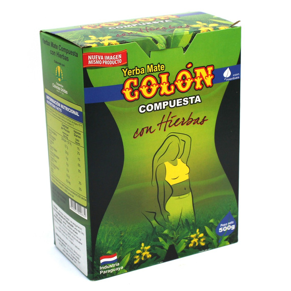 Yerba mate Colon 90-60-90 Compuesta con Hierbas 500g