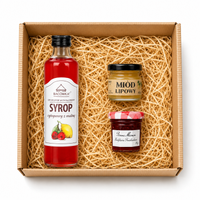 Zestaw Prezentowy Syrop, miód, konfitura