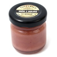 Miód wielokwiatowy z maliną wczesnowiosenny - słoiczek 50g