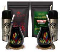 Zestaw Yerba Mate 2x 500g Yerbomos tykwa bombilla