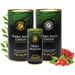 Zestaw Premium Yerba Mate Green Fuerte Despalada 2x300g + MateMatcha 30g 
