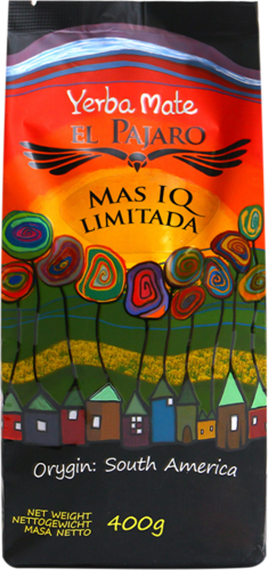 Zestaw Yerba Mate El Pajaro Mas IQ 400g + próbki 100g Yerbomos 4.0