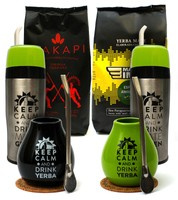 Zestaw Yerba Mate 2x 500g Yerbomos tykwa bombilla