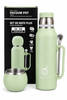 Termos SET DE MATE PLUS Green YERBA MATE 1,3 L + TYKWA + BOMBILLA