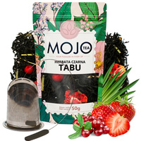 Zestaw Mojo Tea Herbata TABU z owocami + zaparzacz
