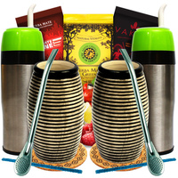 Ekonomiczny zestaw startowy Yerba Mate dla dwojga - różne smaki