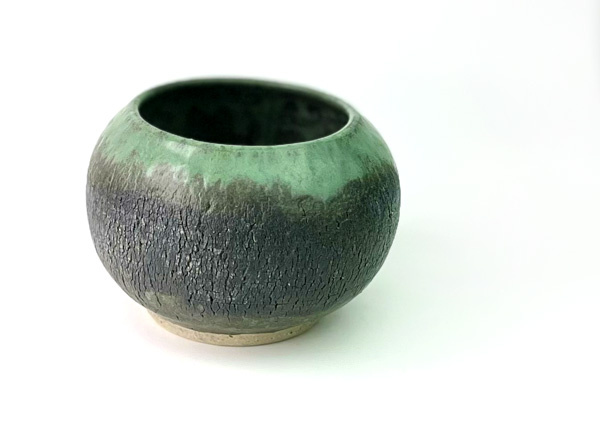 Matero ceramiczne do yerba mate Spękana Ziemia, rękodzieło, 270 ml., 0.3 kg