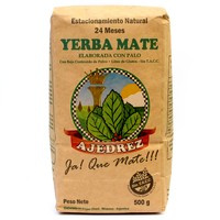 Argentyńska Yerba Mate Ajedrez Elaborada con Palo 500g kraftowa