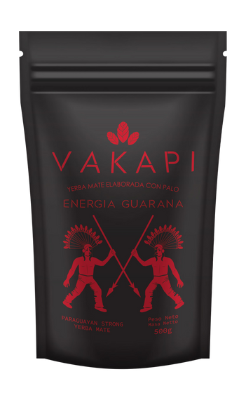 Zestaw Yerba Mate Vakapi 500g Guarana + kubek do auta!