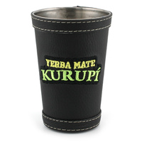 Matero Guampa Kurupi do Yerba Mate Terere ~220 ml - Czarna
