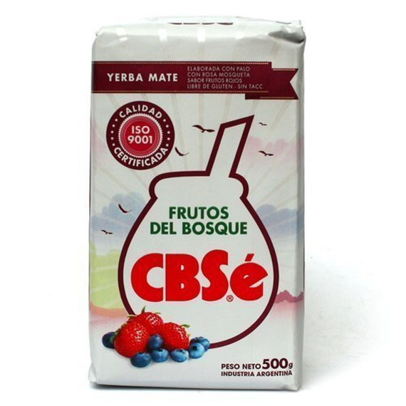 WYPRZEDAŻ CBSe Frutos Del Bosque Yerba Mate 500g - uszkodzone opakowanie