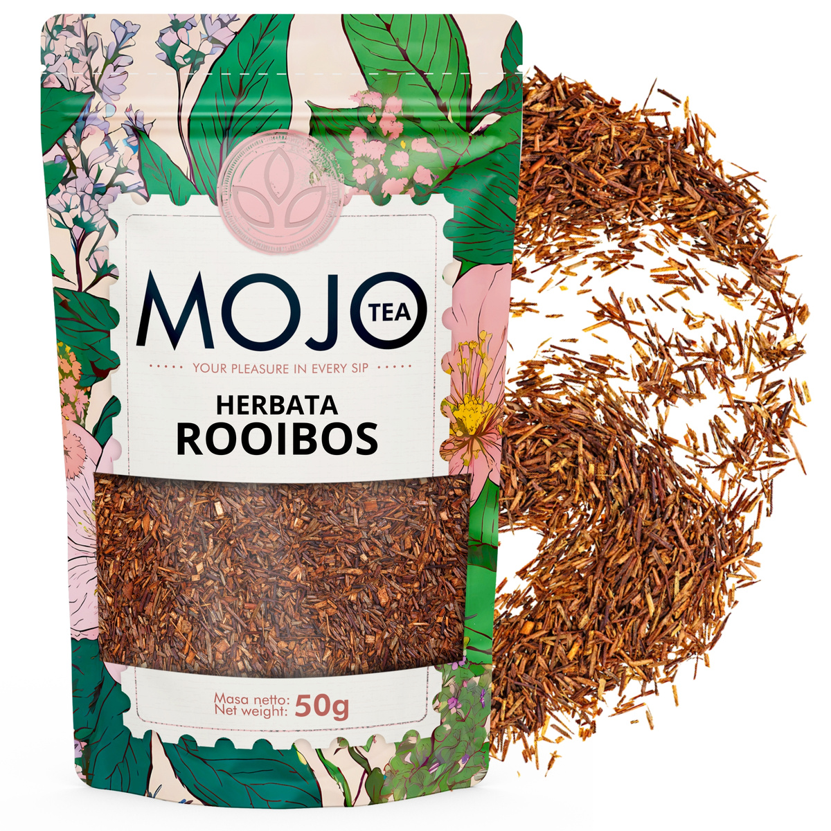 Herbata Mojo Tea ROOIBOS z Czerwonokrzewu, 0.05 kg