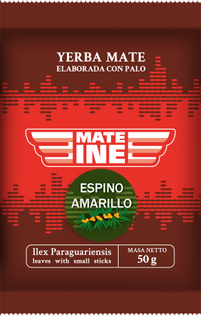 Yerba Mate Mateine Espino Amarillo