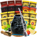 Yerba Mate Green Zestaw Owocowe Tykwa Bombilla MIX 10x50g Nabierka + GRATIS
