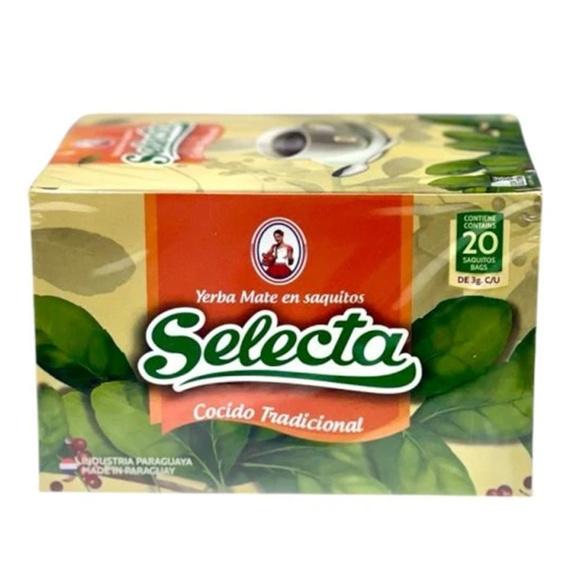Yerba Mate Selecta Cocido Tradicional 20x3g w saszetkach