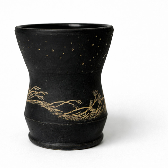 Matero do yerba mate "Wilczy Księżyc" ~ 250 ml