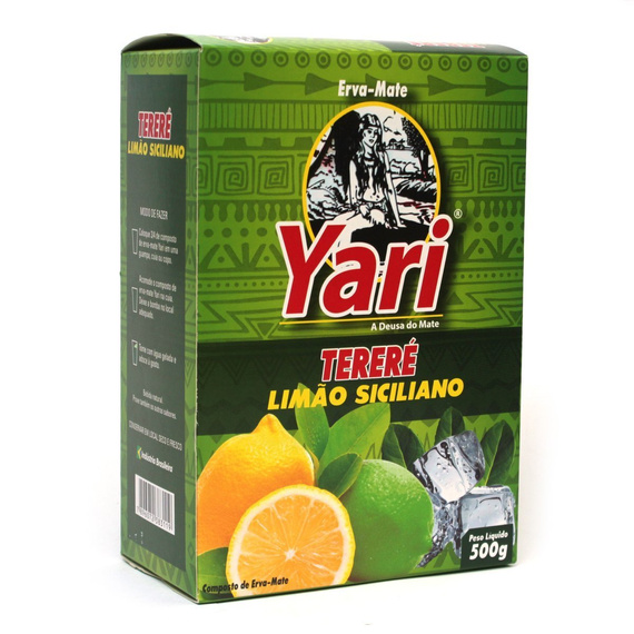 Yerba Mate Laranjeiras Yari terere - limao siciliano 500 g