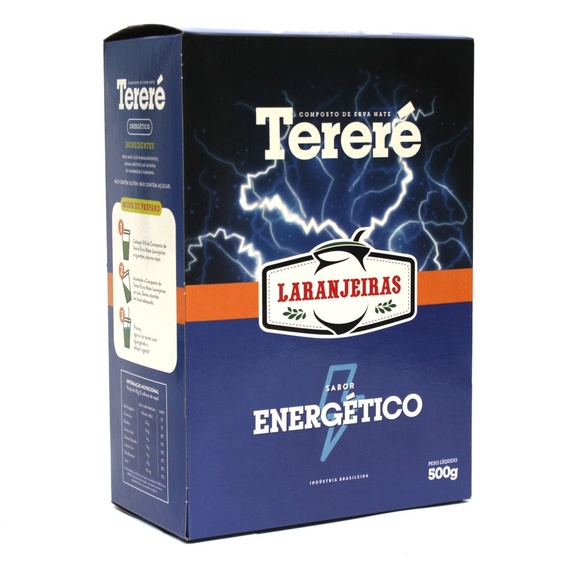 Yerba Mate Energetico Guarana Framboesa  500 g