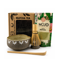 Ceramiczny Zestaw Matcha Tea Set Handmade w pudełku na prezent