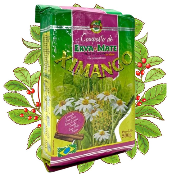 XIMANGO Composto Chamomile Fennel Cinnamon (Chimarrao) Vacuum 500g