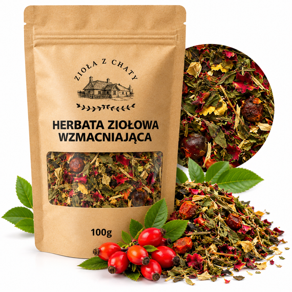 Herbatka Wzmacniająca Moce z  Dziką Różą