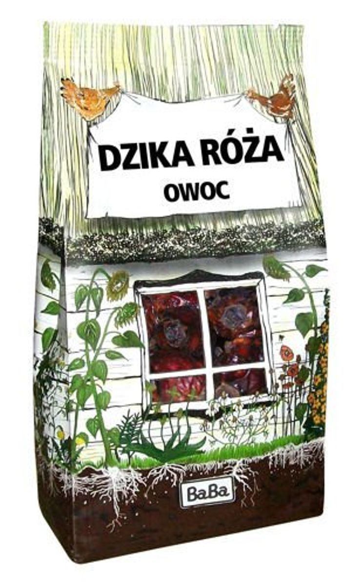 Dzika róża - suszony owoc, 0 kg