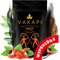 WYPRZEDAŻ - Yerba Mate Vakapi Monster El Fuego 500g - uszkodzone opakowanie