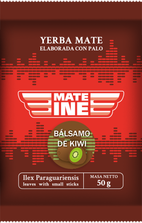 Yerba Mate Mateine Balsamo de Kiwi Dziurawiec