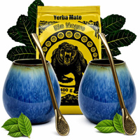 Zestaw dla dwojga Yerba Mate z matero Miętówkami