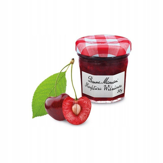 Dżem wiśniowy Bonne Maman mini słoik - 30g