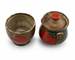 Miniaturowy ceramiczny zestaw do herbaty – ręcznie wykonany dzbanuszek i czarka 100 ml