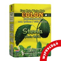 WYPRZEDAŻ Yerba Mate Colon Stevia 500g - bliski termin przydatności do spożycia (koniec lipca) i/lub uszkodzone opakowanie