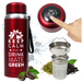 WYPRZEADŻ-Termos 8.0 czerwony - z dużym sitkiem, termometrem i wyświetlaczem LED do yerba mate, kawy, herbaty 800ml - BRAK/USZKODZONE PUDEŁKO