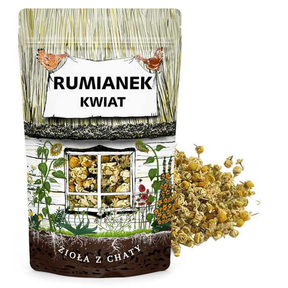 RUMIANEK HERBATA ZIOŁOWA 200g Koszyczek rumianku kwiaty naturalne