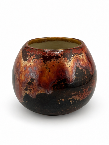 Naczynko do yerba mate Mate Green toczone na kole, ceramika handmade ~250 ml