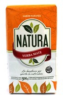 Argentyńska Yerba Mate Natura Sabor Naranja 500g - pomarańczowa