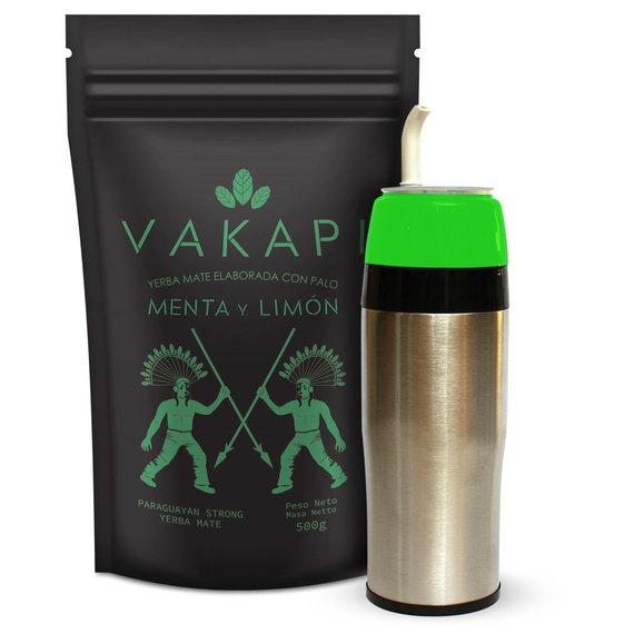 Zestaw Outdoor Yerba Mate Vakapi 500g 0,5 Yerbomos