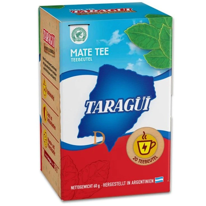 Yerba Mate Taragui Con Palo Cocido 20x3g w saszetkach, 0 kg